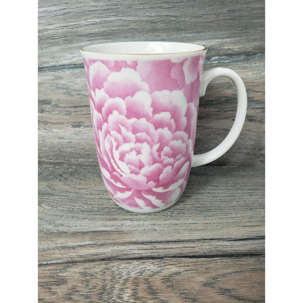 Otagiri By Lynn Hertzman Pink Floral Coffee Tea Cup Japan